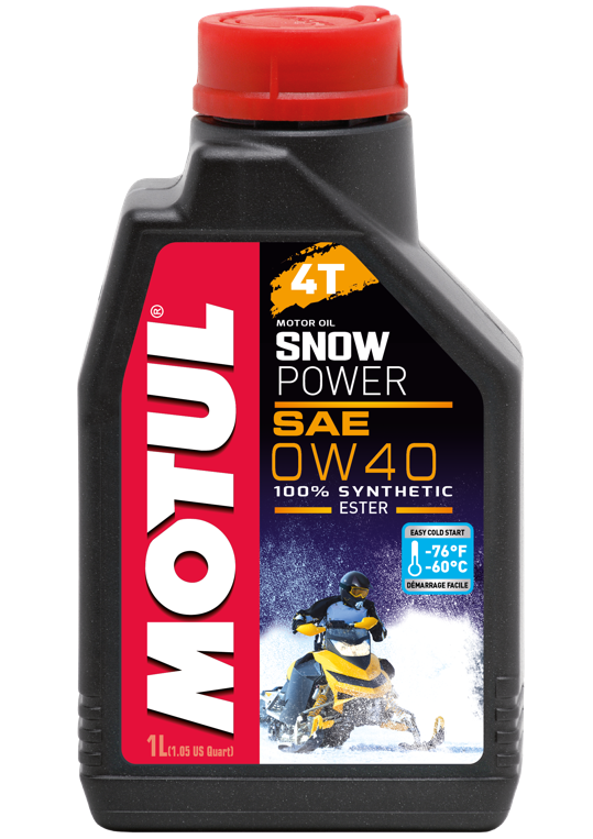 Масло моторное MOTUL (Мотюль) Snowpower 4T 0W40 4л
