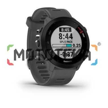 Спортивные часы Garmin (Гармин) Forerunner 55 GPS, Monterra Grey (010-02562-13)