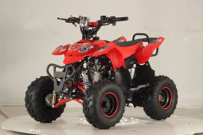 Квадроцикл детский FXMOTO (ФХМото) RUNNER 110 зелёный (машинокомплект)