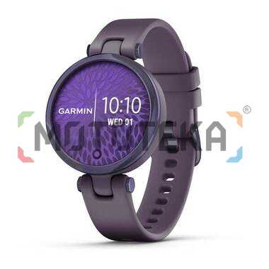 Фэшн смарт-часы Garmin (Гармин) Lily-Sport Edition, Midnight Orchid Bezel (010-02384-12)