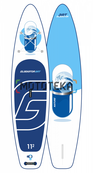 Надувная доска для sup - бординга Gladiator (Гладиатор) NATURE 11.2 (2021)