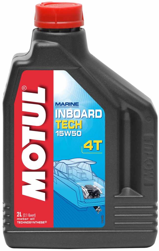 Масло моторное MOTUL (Мотюль) INBOARD TECH 4T SAE 15W - 50 (5л)