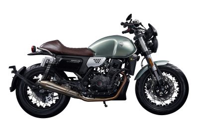 Мотоцикл дорожный CYCLONE (Циклон) RE3 (SR400) 2024 зеленый с ПТС