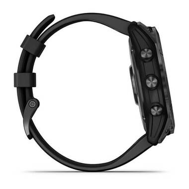 Мультиспорт.часы Garmin (Гармин) Fenix 7x Solar, серые с черным ремешк (010-02541-01) | Мототека