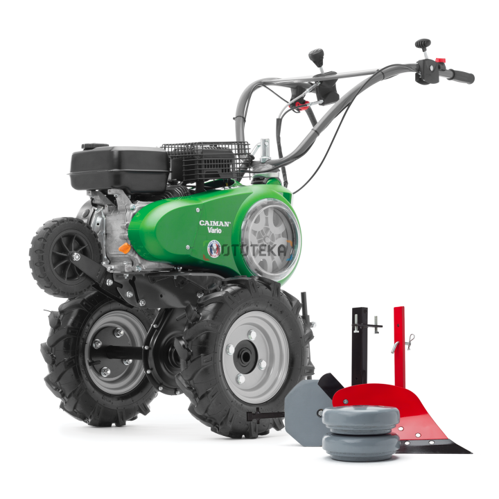 Мотоблок бензиновый Caiman (Кайман) Vario 70C TWK+ с комплектом для вспашки Vario