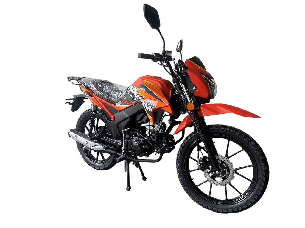 Мопед FXMOTO (ФХМото) RUNNER 50 (125) чёрный/красный глянцевый