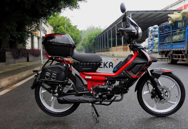 Мопед Скутеретта FXMOTO (ФХМото) RATO 50 (110) чёрный