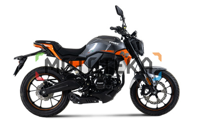 Мотоцикл дорожный TMBK MONTANA Grey/Orange с ПТС