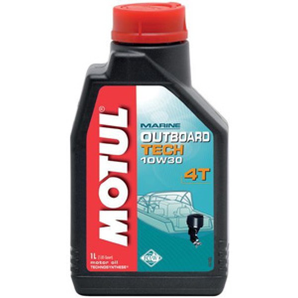 Масло моторное MOTUL (Мотюль) OUTBOARD TECH 4T SAE 10W - 30 (1л)