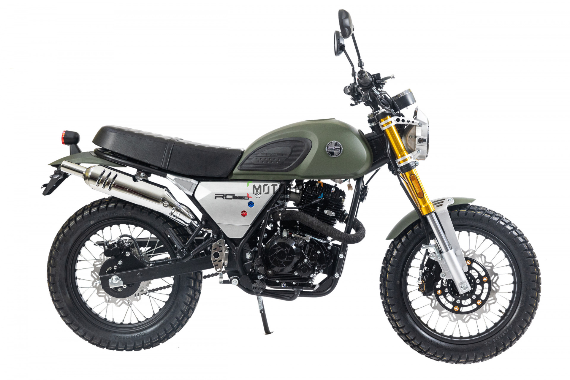 Мотоцикл дорожный Racer (рейсер) RC300 - GY8H TRIUMPH 300 зелёный с ПТС