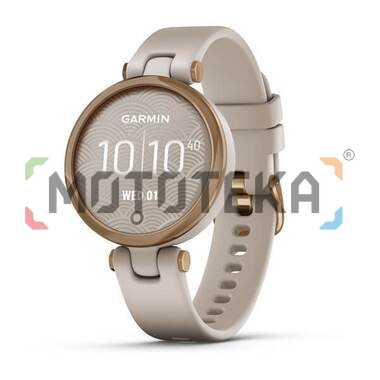 Фэшн смарт-часы Garmin (Гармин) Lily-Sport Edition, Rose Gold Bezel with Light Sand Case (010-02384-11)