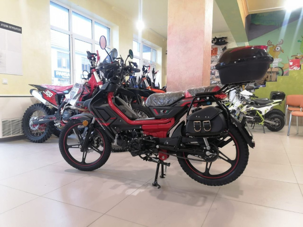 Мопед Скутеретта FXMOTO (ФХМото) RATO 50 (110) чёрный | Мототека