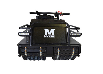 Мотобуксировщик Мужик LUXE М760 2-гусеничный. 1450. 22 л.с.. катковая. с реверсом. с подогревом