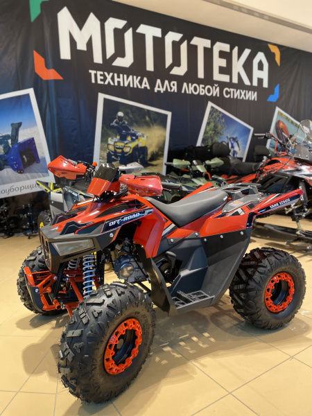 Квадроцикл детский FXMOTO (ФХМото) TANK 125 красный (машинокомплект) | Мототека