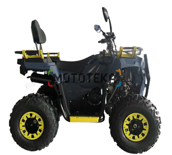 Квадроцикл Мотомир ATV HAMMER 3 TRACKER синий (машинокомплект) | Мототека