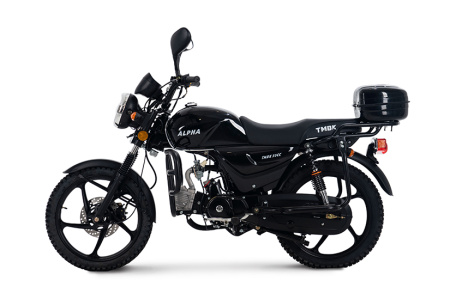 Мопед TMBK ALPHA 50 (110) Black - купить с доставкой, по выгодной цене в интернет-магазине Мототека