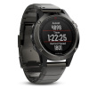 Часы Garmin (Гармин) FENIX 5X SAPPHIRE серые с металлическим браслетом - купить с доставкой, по выгодной цене в интернет-магазине Мототека