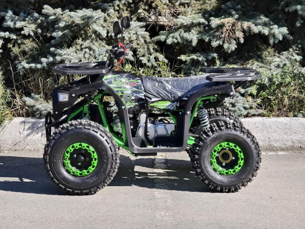 Квадроцикл детский R - MOTO (Р - Мото) Lion 125 AR lite черный (машинокомплект) | Мототека