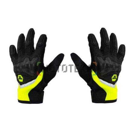 Мотоперчатки Masontex (Масонтекс) M30 черный/желтый (L)
