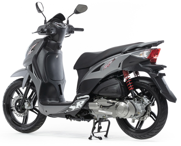 Скутер SYM (Сим) SYMPHONY SR 125 Матовый Серый с ПТС | Мототека