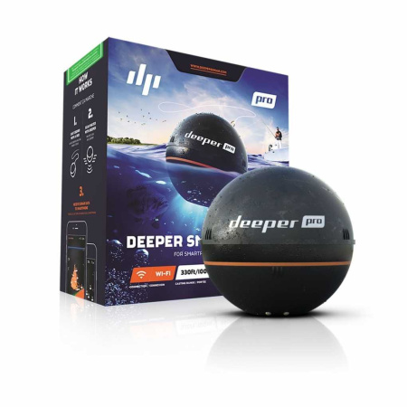 Эхолот Deeper (Дипер) Smart Sonar PRO с Wi - Fi, беспроводной, двухлучевой