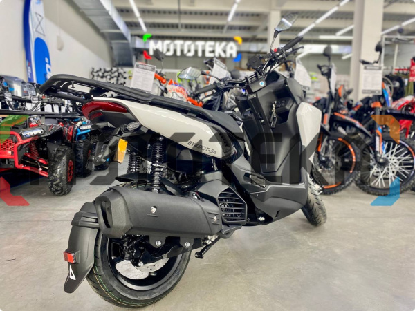 Скутер Vento (Венто) VMC CYCLONE 49сс (170сс, LED панель, CBS, USB) VIN WHITE | Мототека